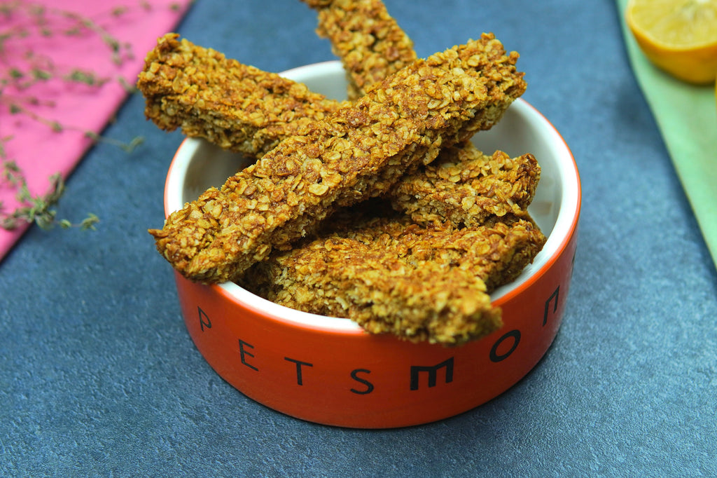 DIY Oatmeal Bars for Cats and Dogs Recipe