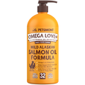 Wild Alaskan Salmon Oil for Dogs | Omega 3, 6 & 9 | Petsmont Omega Love+